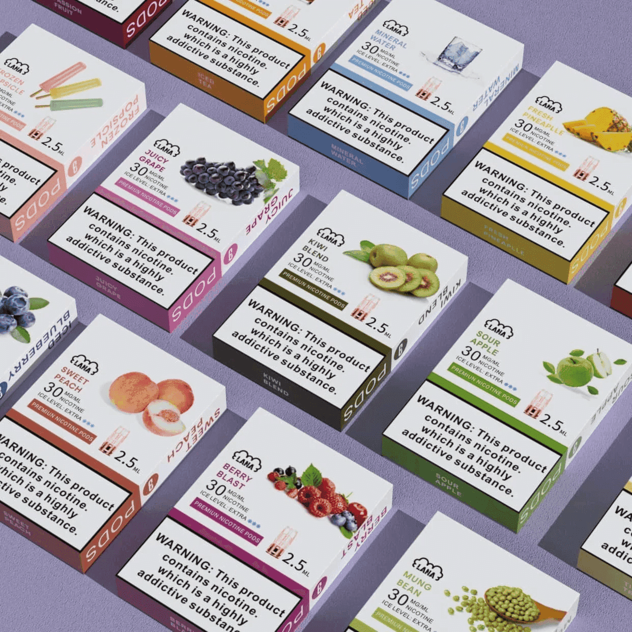 LANA發光系列煙彈通用悅刻一代RELX/ILIA/SP2S:圖片 6