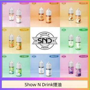 Show N Drink煙油 玫瑰檸檬冰沙 泰式奶茶