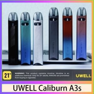 UWELL Caliburn A3S咖哩棒A3S POD電子煙主機官網評價說明書